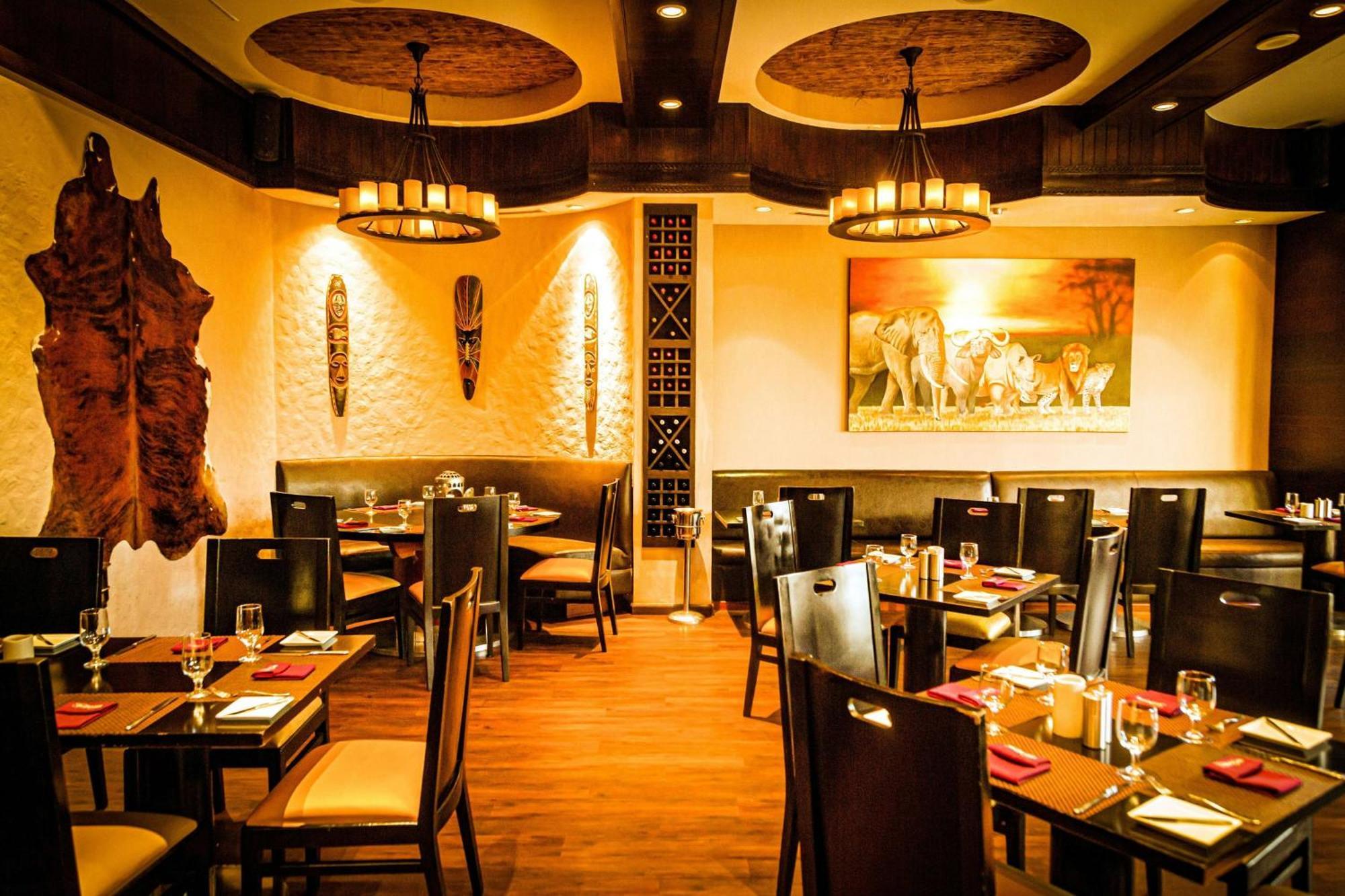 합투어 그랜드 리조트, 오토그래프 콜렉션 두바이 외부 사진 Interior of the restaurant
