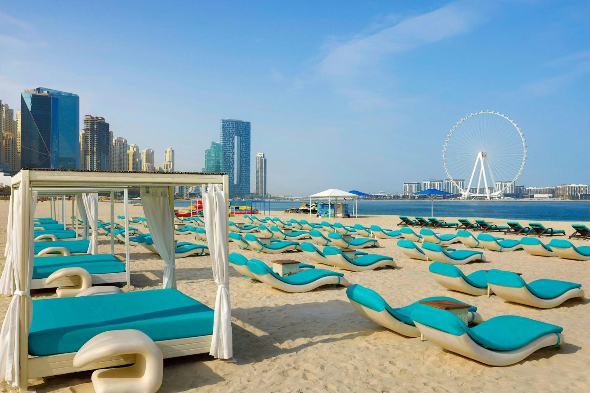 합투어 그랜드 리조트, 오토그래프 콜렉션 두바이 외부 사진 Beach at Jumeirah Beach Residence